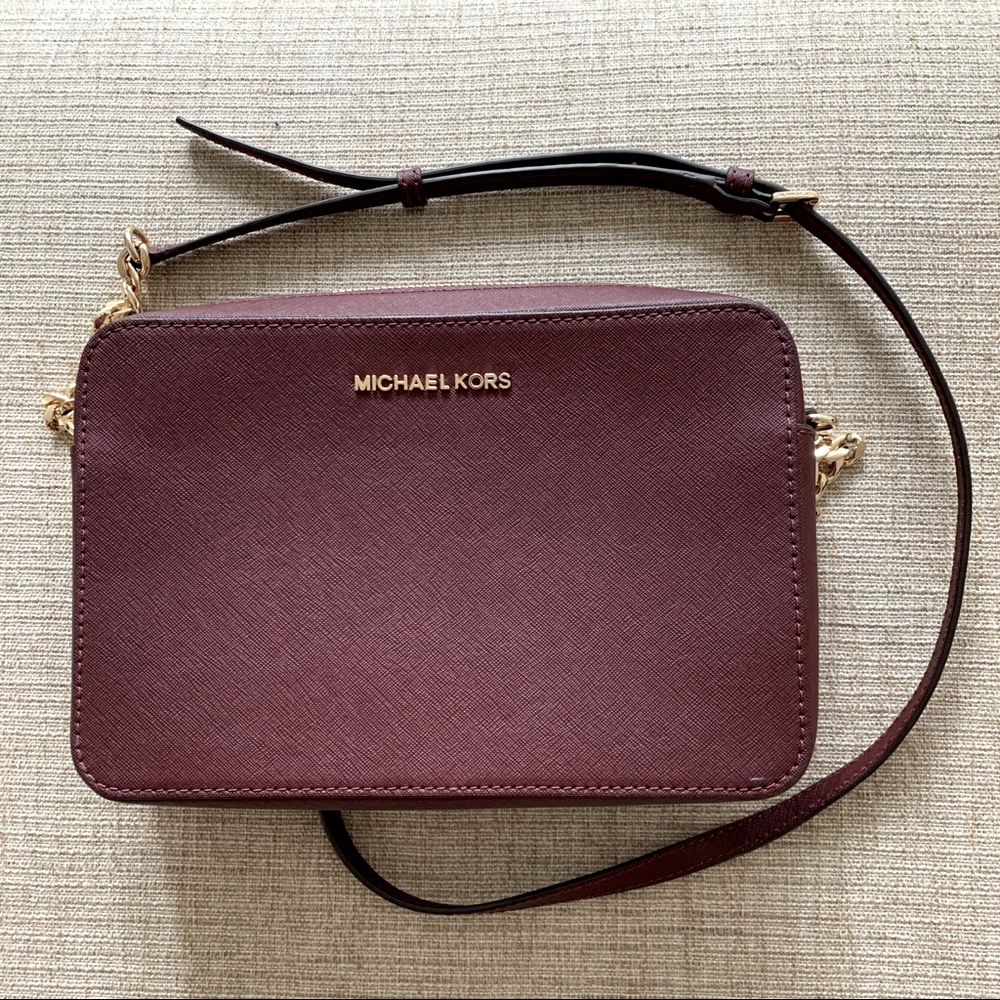 Michael Kors Jet Set Leather Crossbody